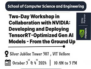 Two-Day Workshop in Collaboration with NVIDIA: Developing and Deploying TensorRT-Optimized Gen AI models - From the Ground Up